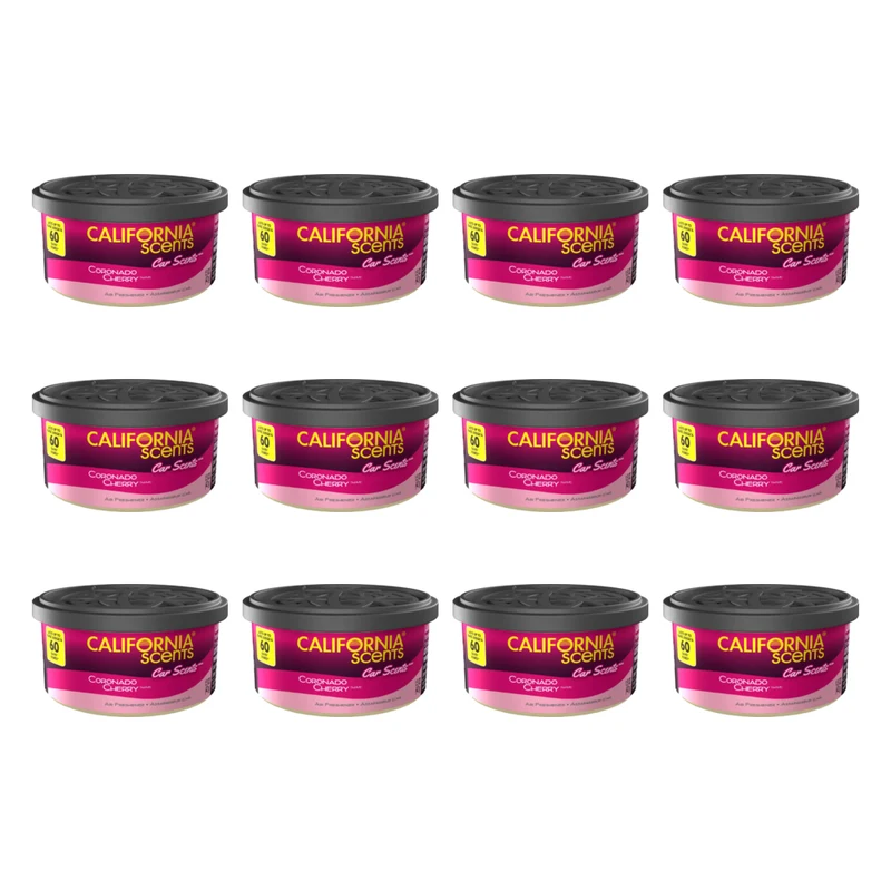 California Scents Coronado Cherry - Kirschduft - Duftdose 42 g - 12er-Pack