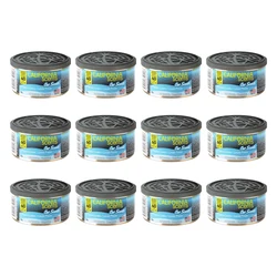 California Scents Fresh Linen - Frischer Wäscheduft - Duftdose 42 g - 12er-Pack