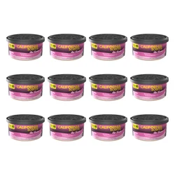 California Scents Shasta Strawberry - Erdbeerduft - Duftdose 42 g - 12er-Pack